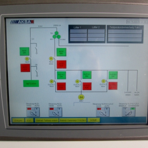 Bedienpanel Prüffeld